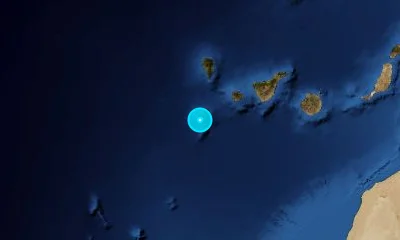 198 km WSW of Santa Cruz de Tenerife, Spain