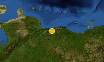 52 km W of Charallave, Venezuela