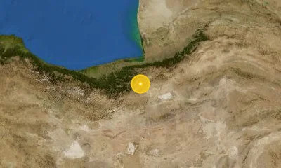 86 km ESE of Sari, Iran