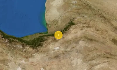 39 km ESE of Gorgān, Iran