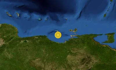 82 km NW of Puerto La Cruz, Venezuela