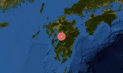 32.68°N, 130.72°E