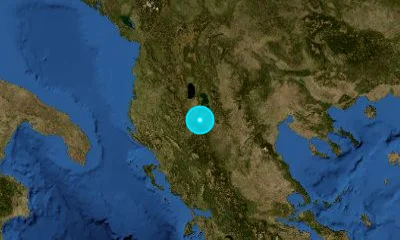 95 km SE of Elbasan, Albania