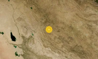 59 km WNW of Kermanshah, Iran