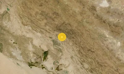 81 km NNW of Masjed Soleymān, Iran