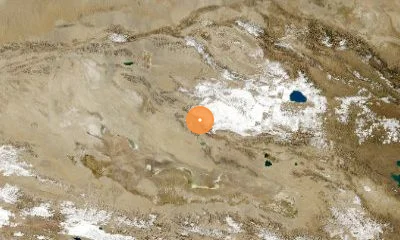 325 km SW of Jiayuguan, China