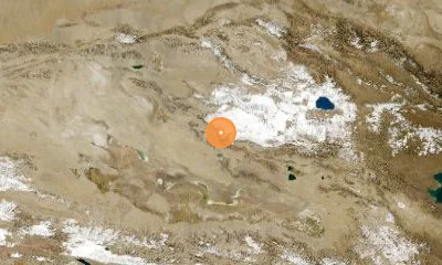 324 km SW of Jiayuguan, China