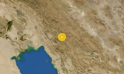 166 km NW of Shiraz, Iran