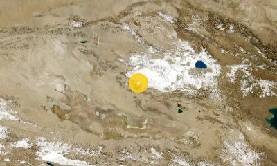 318 km SW of Jiayuguan, China