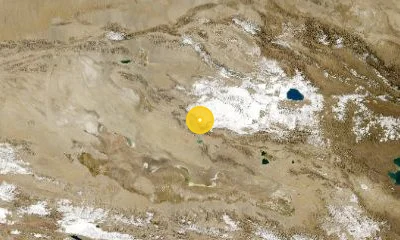 324 km SW of Jiayuguan, China
