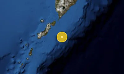345 km SSW of Petropavlovsk-Kamchatsky, Russia